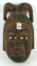 CARVED WOODEN MASK