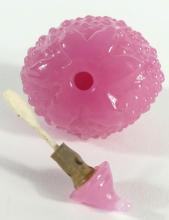 PINK PEKING GLASS SNUFF BOTTLE