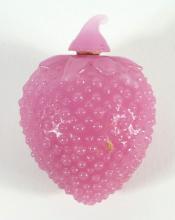 PINK PEKING GLASS SNUFF BOTTLE