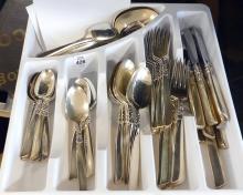 COMMUNITY "SOUTH SEAS" SILVER PLATE FLATWARE