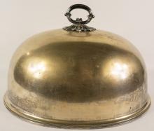 LARGE SILVERPLATE DOME COVER