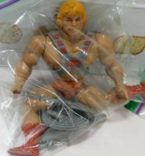 NINE VINTAGE ACTION FIGURES AND TOY