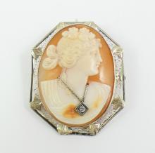 CAMEO BROOCH/PENDANT