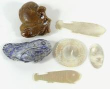 STONE & MOTHER-OF-PEARL CURIOS