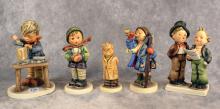 FIVE HUMMEL FIGURINES