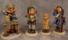 FIVE HUMMEL FIGURINES