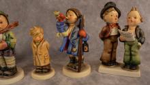 FIVE HUMMEL FIGURINES