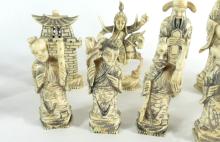 CHINESE IVORY CHESS SET