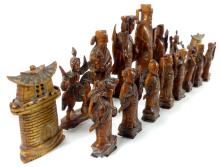 CHINESE IVORY CHESS SET