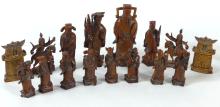 CHINESE IVORY CHESS SET