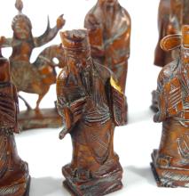 CHINESE IVORY CHESS SET