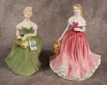 TWO ROYAL DOULTON FIGURINES