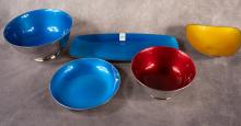 REED AND BARTON ENAMELED SILVER PLATE