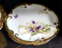 FRENCH PORCELAIN DESSERT SERVICE