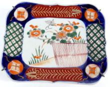 PAIR IMARI DISHES