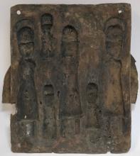 BENIN BRONZE PLAQUE