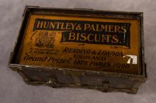 HUNTLEY AND PALMERS BISCUITS TIN