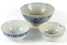 THREE EARLY CHINESE BOWLS