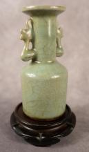 EARLY CHINESE CELADON VASE