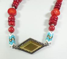 3 GEMSTONE BEAD NECKLACES