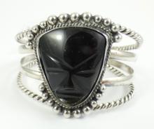 SILVER BRACELET & BROOCH/PENDANT
