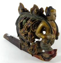 OLD CHINESE WOOD CARVING