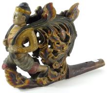 OLD CHINESE WOOD CARVING