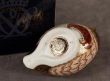 LIMITED EDITION "PARTRIDGE" DERBY PAPERWEIGHT