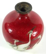 JAPANESE CLOISONNE VASE