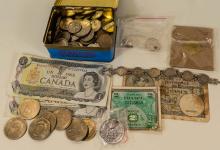COINS, CURRENCY AND TOKENS