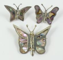 SILVER "BUTTERFLY" JEWELLERY