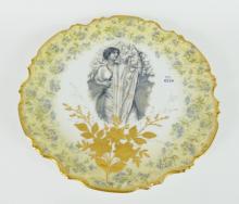 ANTIQUE PORCELAIN CHARGER