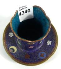 CLOISONNE TOOTHPICK HOLDER