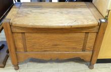 OAK DEACON'S BENCH SEAT