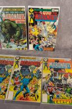 THE MICRONAUTS AND THE NEW MUTANTS COMIC BOOKS