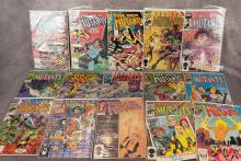 THE MICRONAUTS AND THE NEW MUTANTS COMIC BOOKS