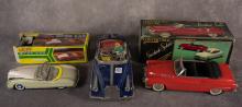 3 TIN TOY CARS