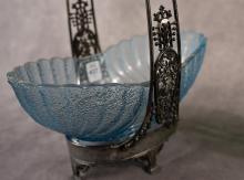 BRIDES BASKET AND CREAMER