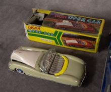 3 TIN TOY CARS