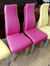 SET OF DESIGNER DINING CHAIRS