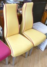 SET OF DESIGNER DINING CHAIRS