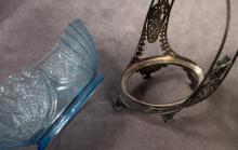 BRIDES BASKET AND CREAMER