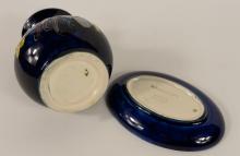 TWO PIECES OF MOORCROFT POTTERY