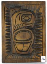 INDIGENOUS CARVED PLAQUE