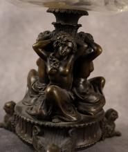 "THREE GRACES" BRONZE TAZZA