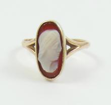ANTIQUE CAMEO RING