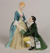 ROYAL DOULTON "THE SUITOR"