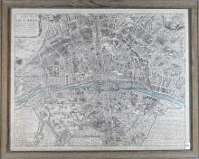 MAP OF PARIS