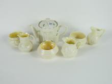 7 PIECES IRISH BELLEEK