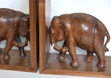 ELEPHANT BOOKENDS